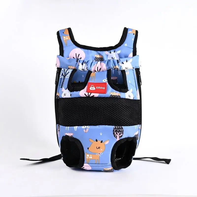 Sac à Dos Transporteur pour Animaux pour Voyages et Utilisation Extérieure P'tit Poilu en Sac