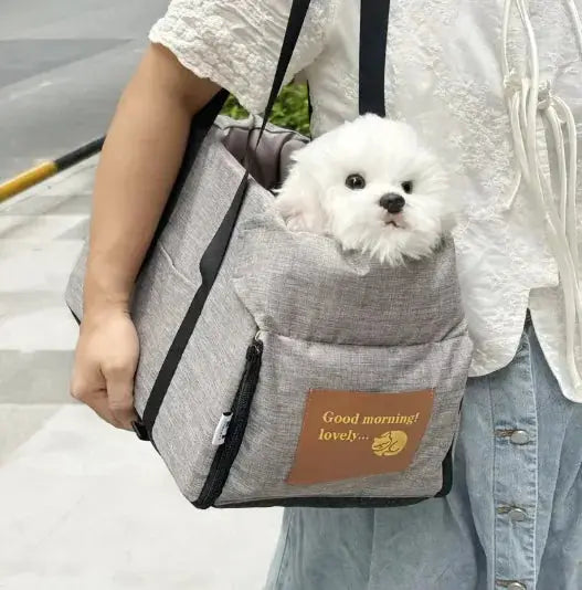 Sac de Voyage Pliant Compact pour Animaux P'tit Poilu en Sac