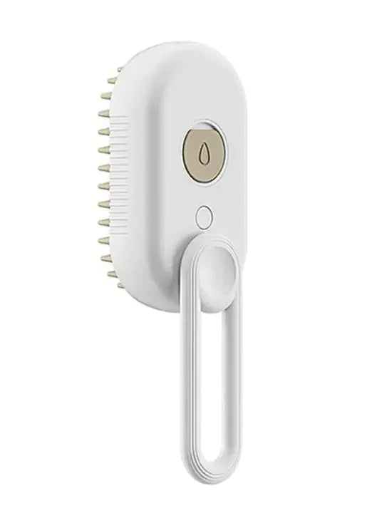 3-in-1 Electric Steam Pet Grooming Brush P'tit Poilu en Sac