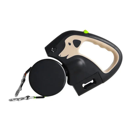 Laisse pour chien rétractable P'tit Poilu en Sac