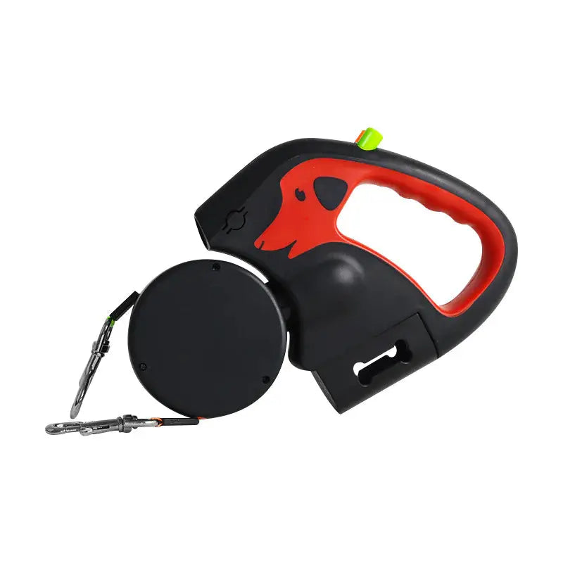 Laisse pour chien rétractable P'tit Poilu en Sac