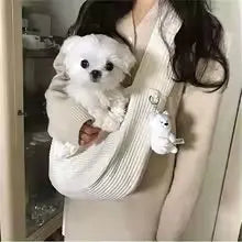 Portable Breathable Cat and Dog Backpack Messenger Bag P'tit Poilu en Sac