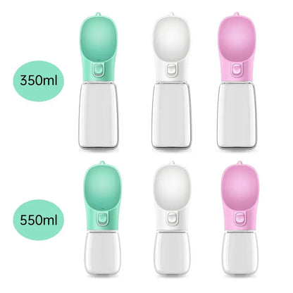 Portable Pet Water Bottle P'tit Poilu en Sac