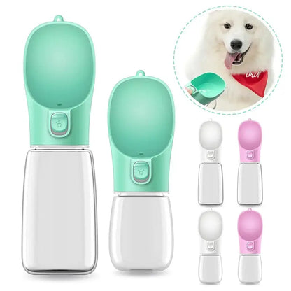 Portable Pet Water Bottle P'tit Poilu en Sac