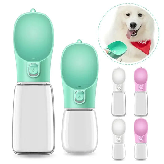 Portable Pet Water Bottle P'tit Poilu en Sac