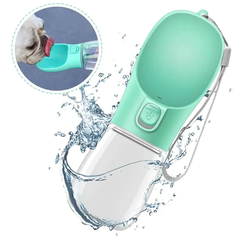 Portable Pet Water Bottle P'tit Poilu en Sac