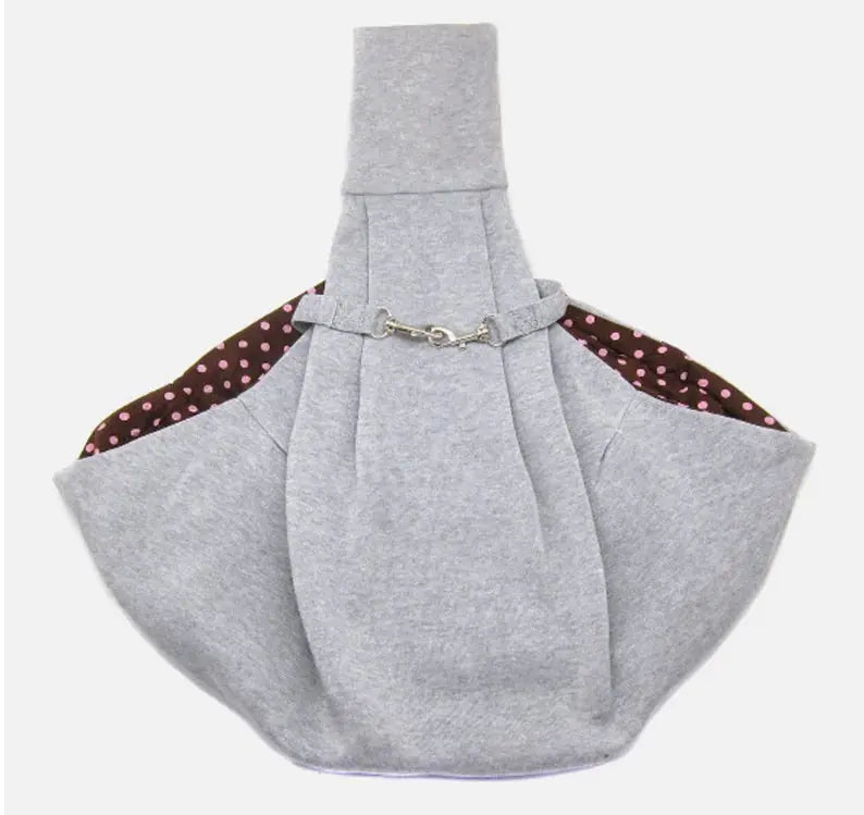Sac Bandoulière pour Animaux, Sac à Dos Pliable pour Chien, Porte-épaule P'tit Poilu en Sac