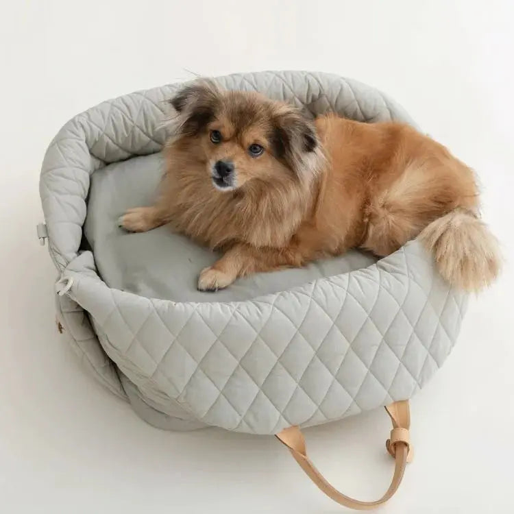 Sac Chic Imperméable pour Animaux Imperméable & Amovible pour Voiture P'tit Poilu en Sac