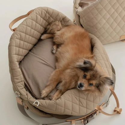 Sac Chic Imperméable pour Animaux Imperméable & Amovible pour Voiture P'tit Poilu en Sac