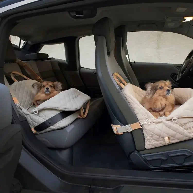 Sac Chic Imperméable pour Animaux Imperméable & Amovible pour Voiture P'tit Poilu en Sac