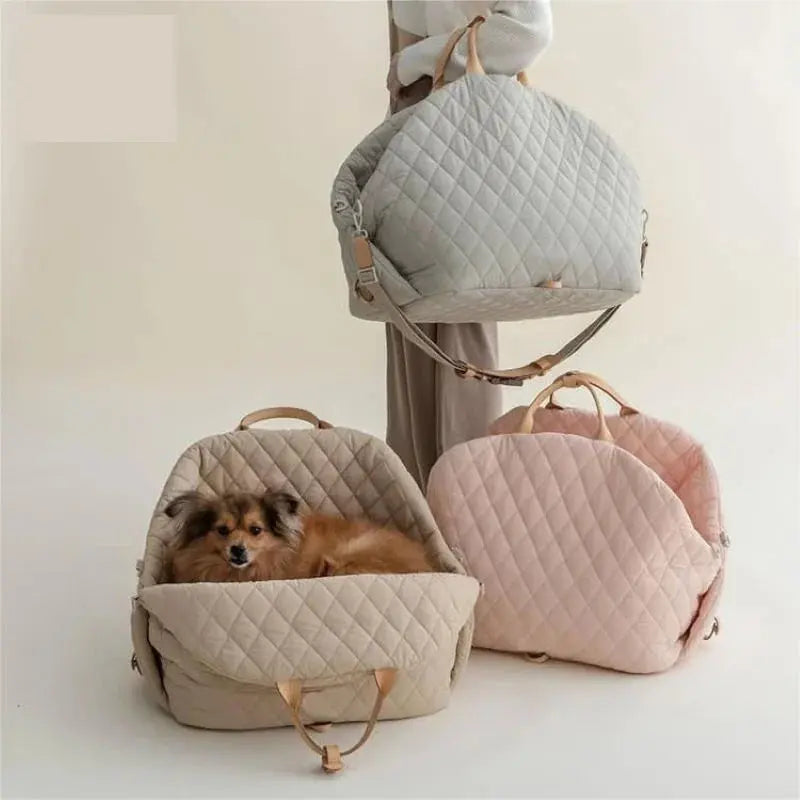 Sac Chic Imperméable pour Animaux Imperméable & Amovible pour Voiture P'tit Poilu en Sac