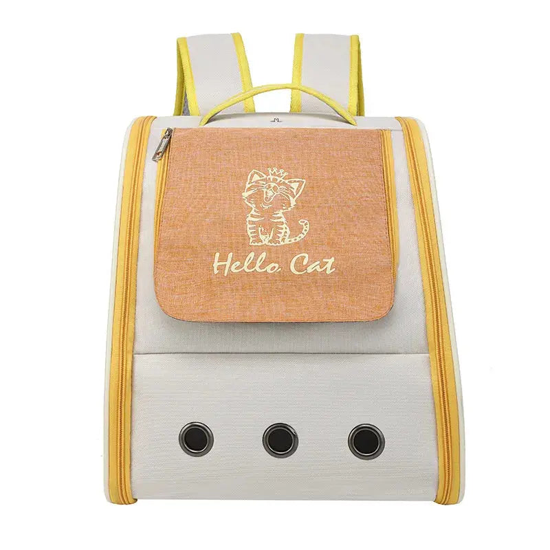 Sac Double Dos pour Chat P'tit Poilu en Sac