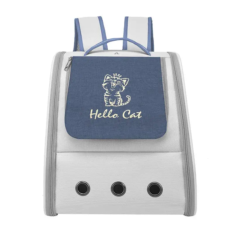 Sac Double Dos pour Chat P'tit Poilu en Sac