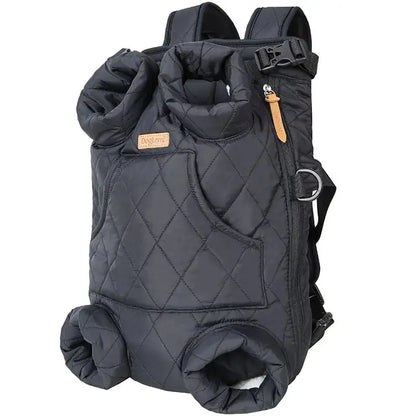 Sac à Dos Poitrine Portable Renforcé pour Animaux de Compagnie P'tit Poilu en Sac