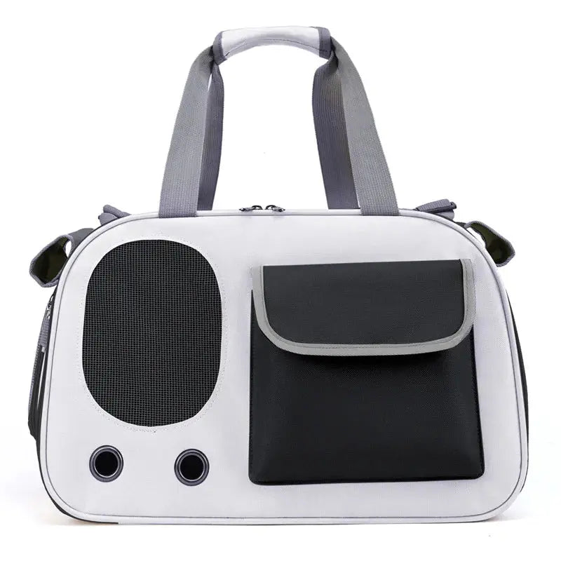 Sac à Épaule Pliable de Grande Capacité pour Animaux P'tit Poilu en Sac