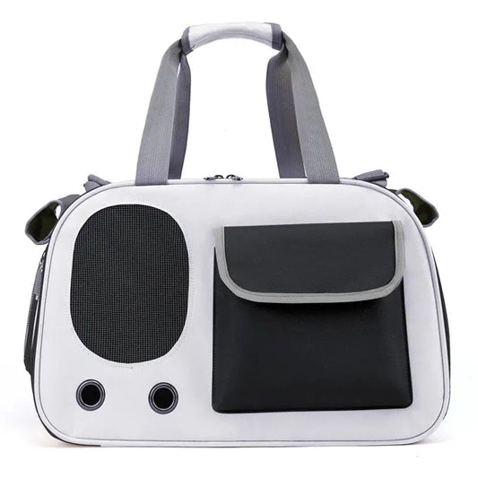 Sac à Épaule Pliable de Grande Capacité pour Animaux P'tit Poilu en Sac
