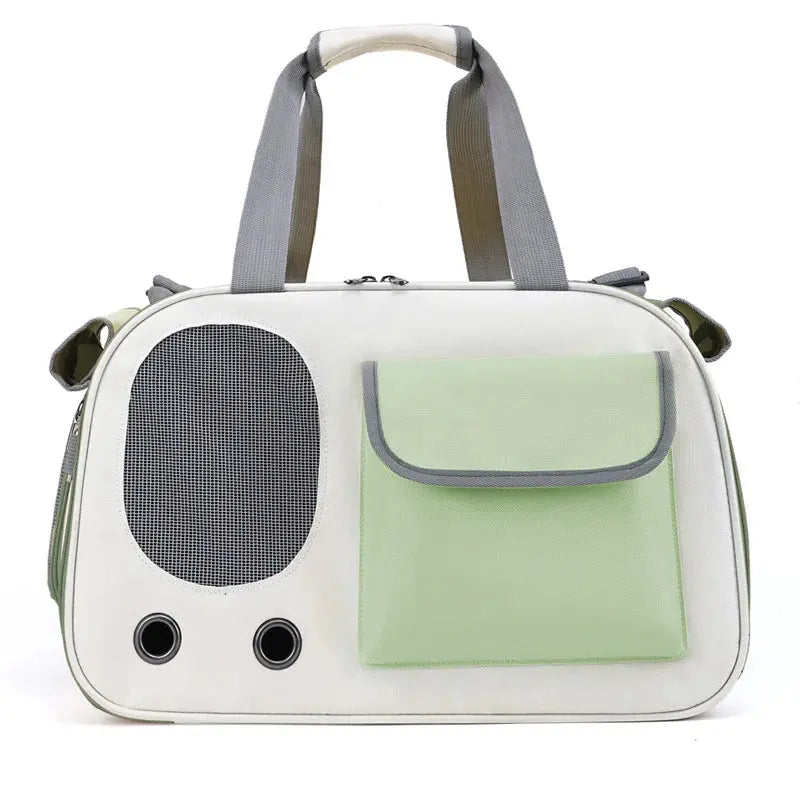 Sac à Épaule Pliable de Grande Capacité pour Animaux P'tit Poilu en Sac