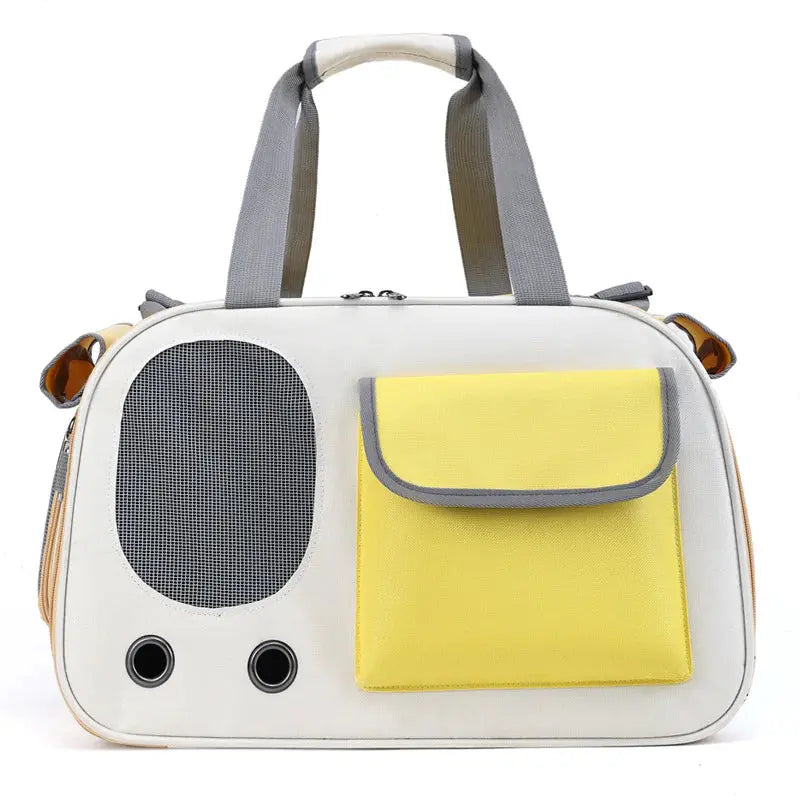 Sac à Épaule Pliable de Grande Capacité pour Animaux P'tit Poilu en Sac