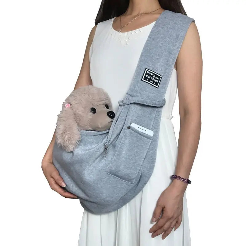 Sac bandoulière Élingue Respirant pour Chien P'tit Poilu en Sac