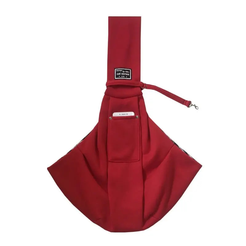 Sac bandoulière Élingue Respirant pour Chien P'tit Poilu en Sac