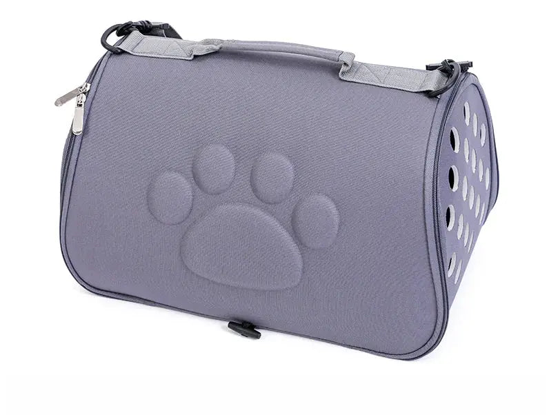 Sac de Transport Pliable et Respirant pour Animaux de Compagnie P'tit Poilu en Sac