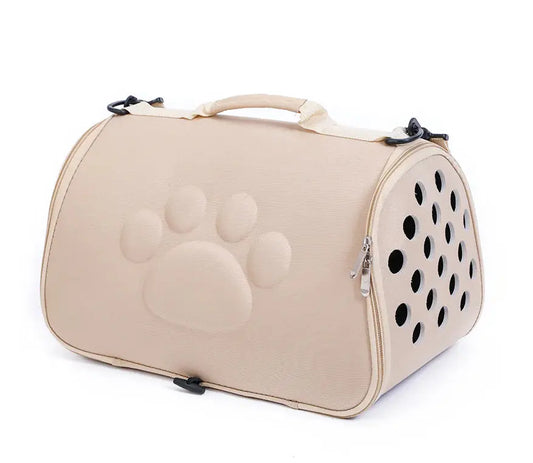 Sac de Transport Pliable et Respirant pour Animaux de Compagnie P'tit Poilu en Sac