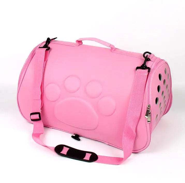 Sac de Transport Pliable et Respirant pour Animaux de Compagnie P'tit Poilu en Sac