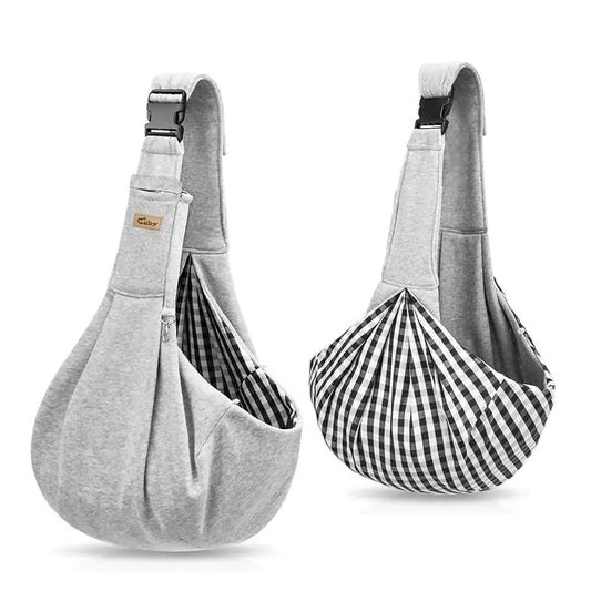 Sac de Transport en Bandoulière pour Chiens P'tit Poilu en Sac