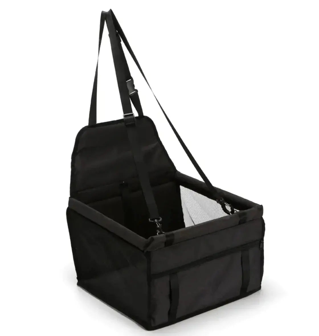 Siège de Sécurité Pliable pour Voiture pour Animaux de Compagnie P'tit Poilu en Sac